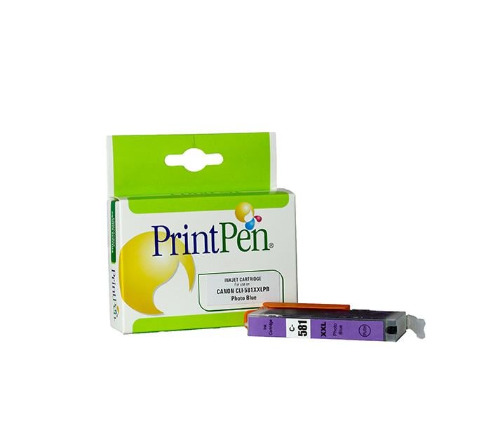 PRINTPEN CANON CLI-581XXLPB Photo Blue Extra Yüksek Kapasite (14,5ml.)