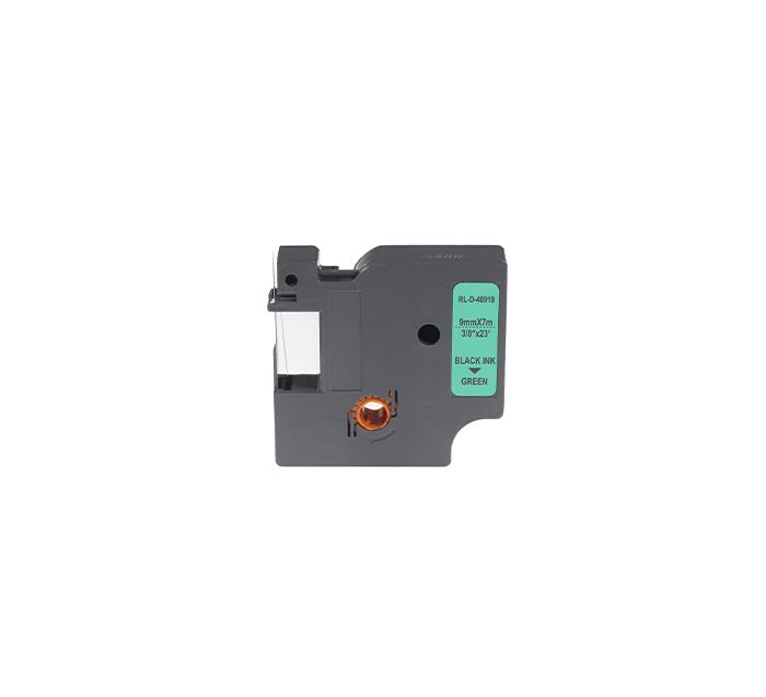 PRINTPEN DYMO D1 40919 YESIL ETIKETE SIYAH (9mm x 7m)