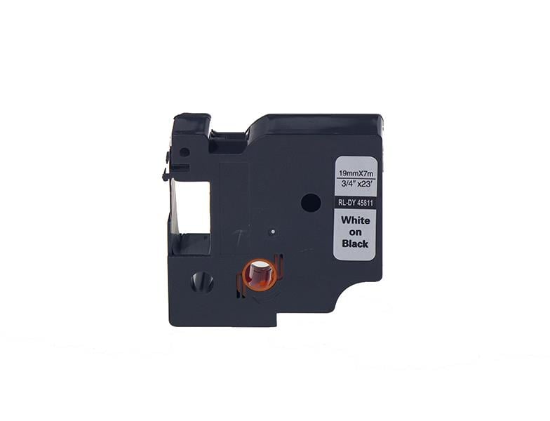 PRINTPEN DYMO D1 45811 SIYAH ETIKETE BEYAZ (19mm x 7m)