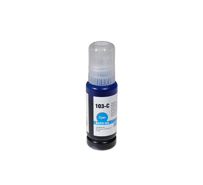 PRINTPEN EPSON 103 (C13T00S24A) Cyan Mürekkep 70ml./Sise