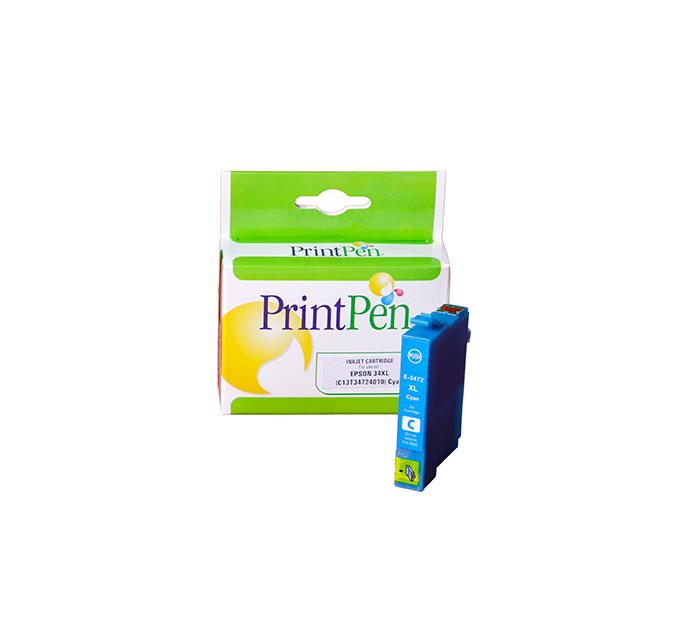 PRINTPEN EPSON 34XL (C13T34724010) Cyan (10.8ml)