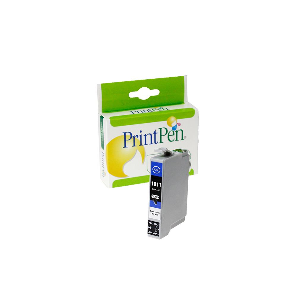 PRINTPEN EPSON T18XL (C13T18114012) Black Yüksek Kapasite (14,0ml)