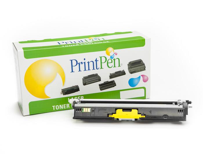 PRINTPEN KONICA MINOLTA MAGICOLOR 1600 Yellow (A0V306H) Yüksek Kapasite (2.5K)