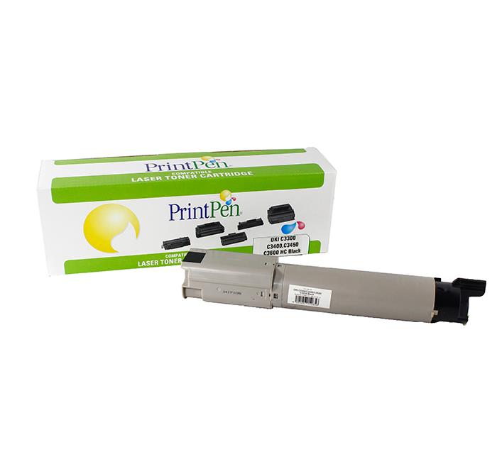 PRINTPEN OKI C3300 Black (43459348) Yüksek Kapasite (2.5K)