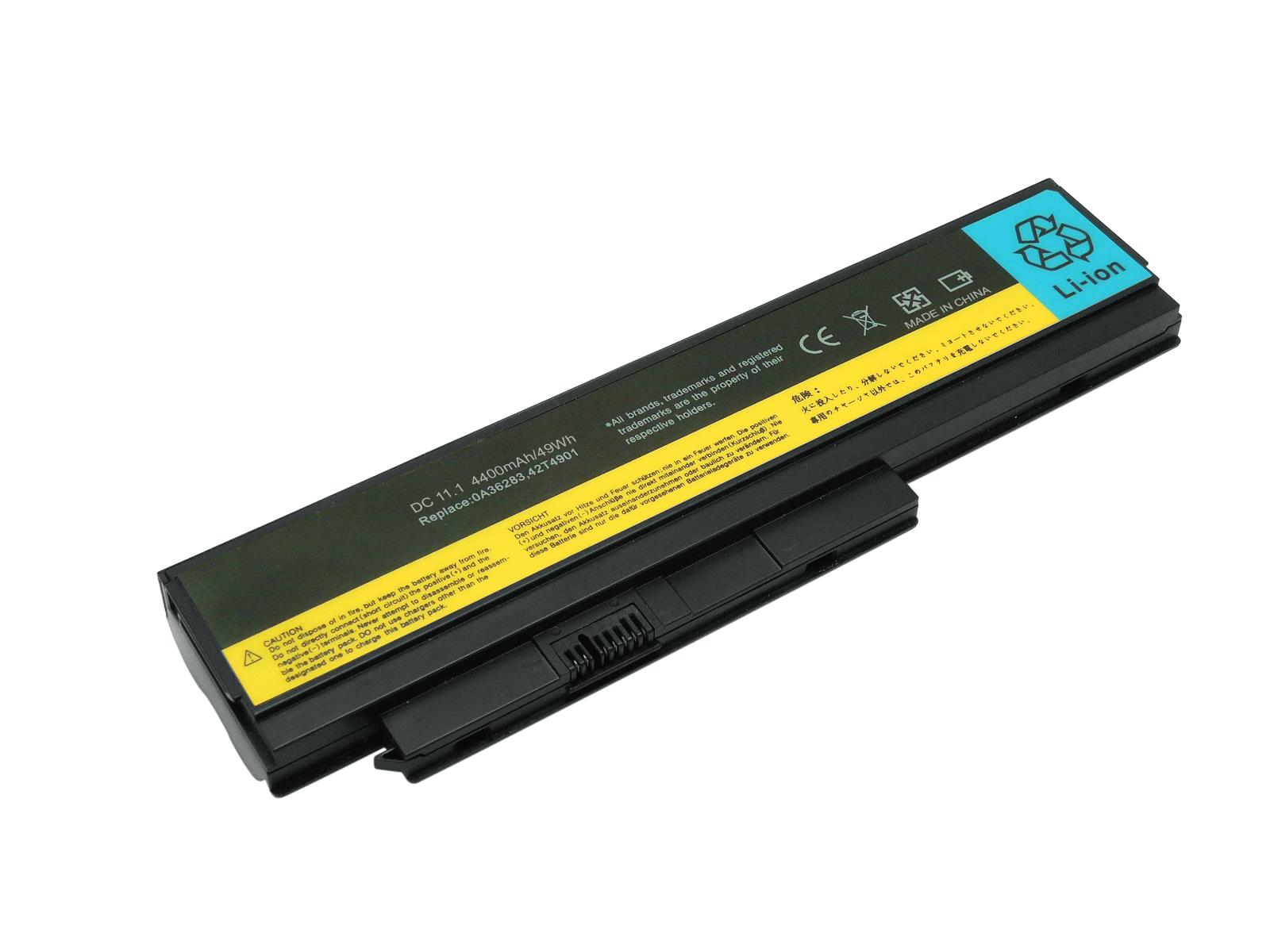 RETRO Lenovo ThinkPad X220, X220i, X220s Notebook Bataryası - 6 Cell
