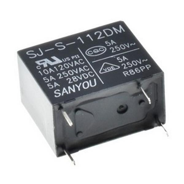 SJ-S-112DM 4 Pinli Elektromanyetik Güç Rölesi