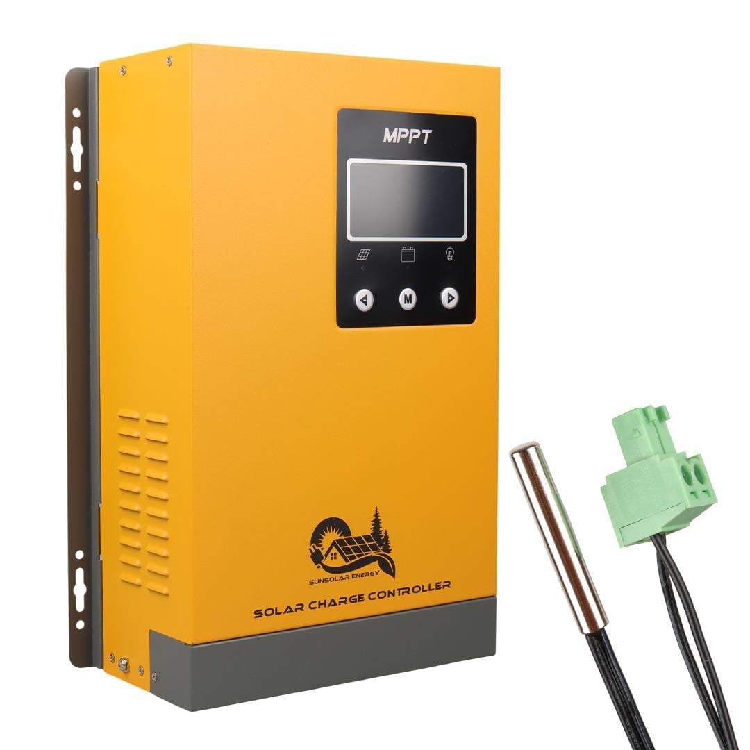 Sunsolar MPK80 MPPT Solar Şarj Kontrol Cihazı 80A (12V/24V/36V/48V Otomatik) 150V Maksimum PV LCD Ekranlı RS485 Portlu