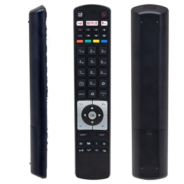 Vestel RC 5118F Black Fplay Netflix-Youtube-Play Tuşlu Lcd-Led Tv Kumanda