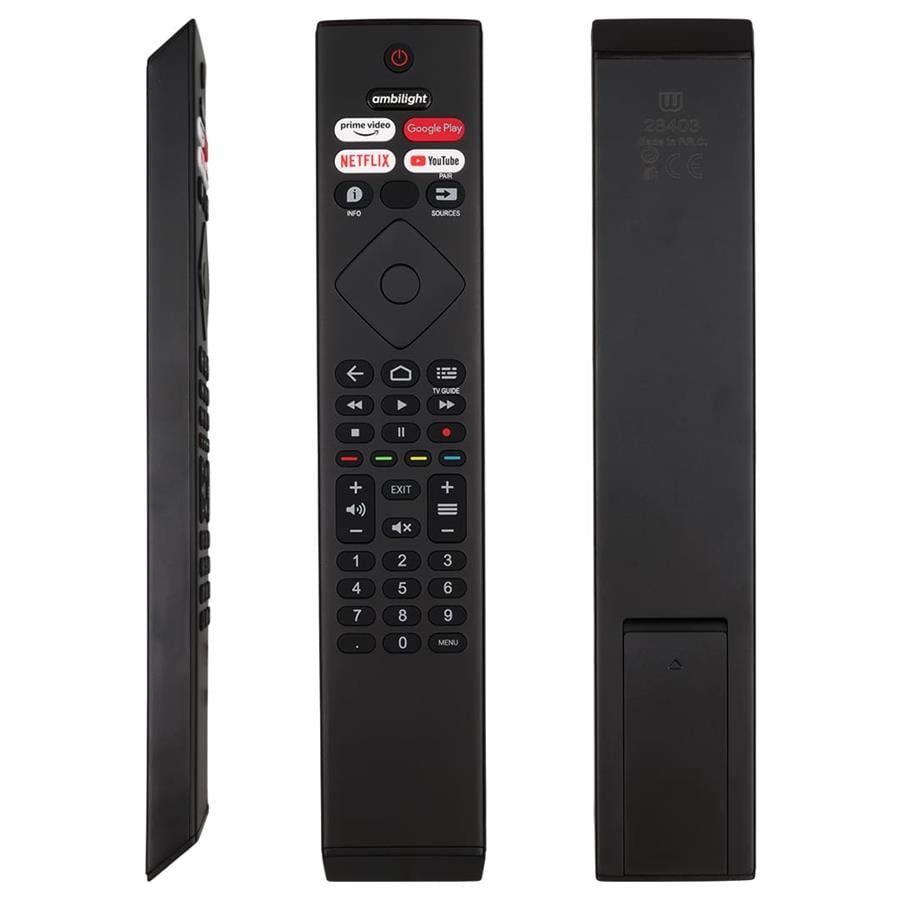 Weko PH-V13 Philips Netflix - Prime Video - Youtube Tuşlu Ses Komutsuz LCD - Led TV Kumanda