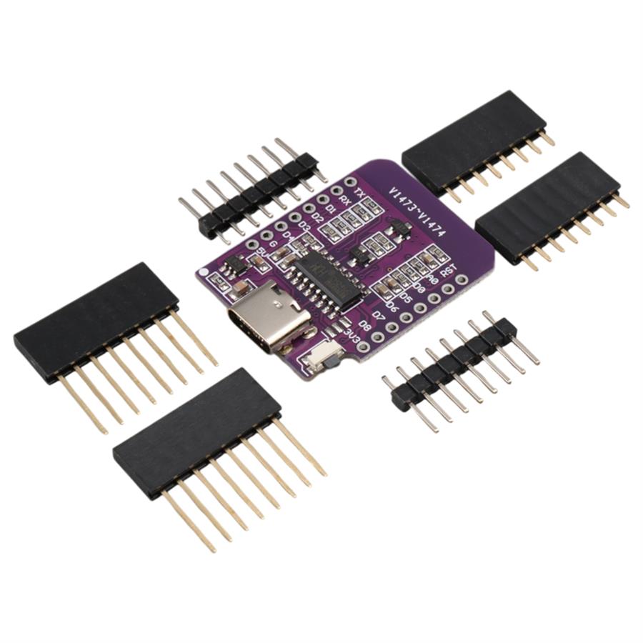Wemos D1 Mini V4.0 ESP-C3 Geliştirme Kartı Type-C Girişli WiFi Bluetooth Modülü