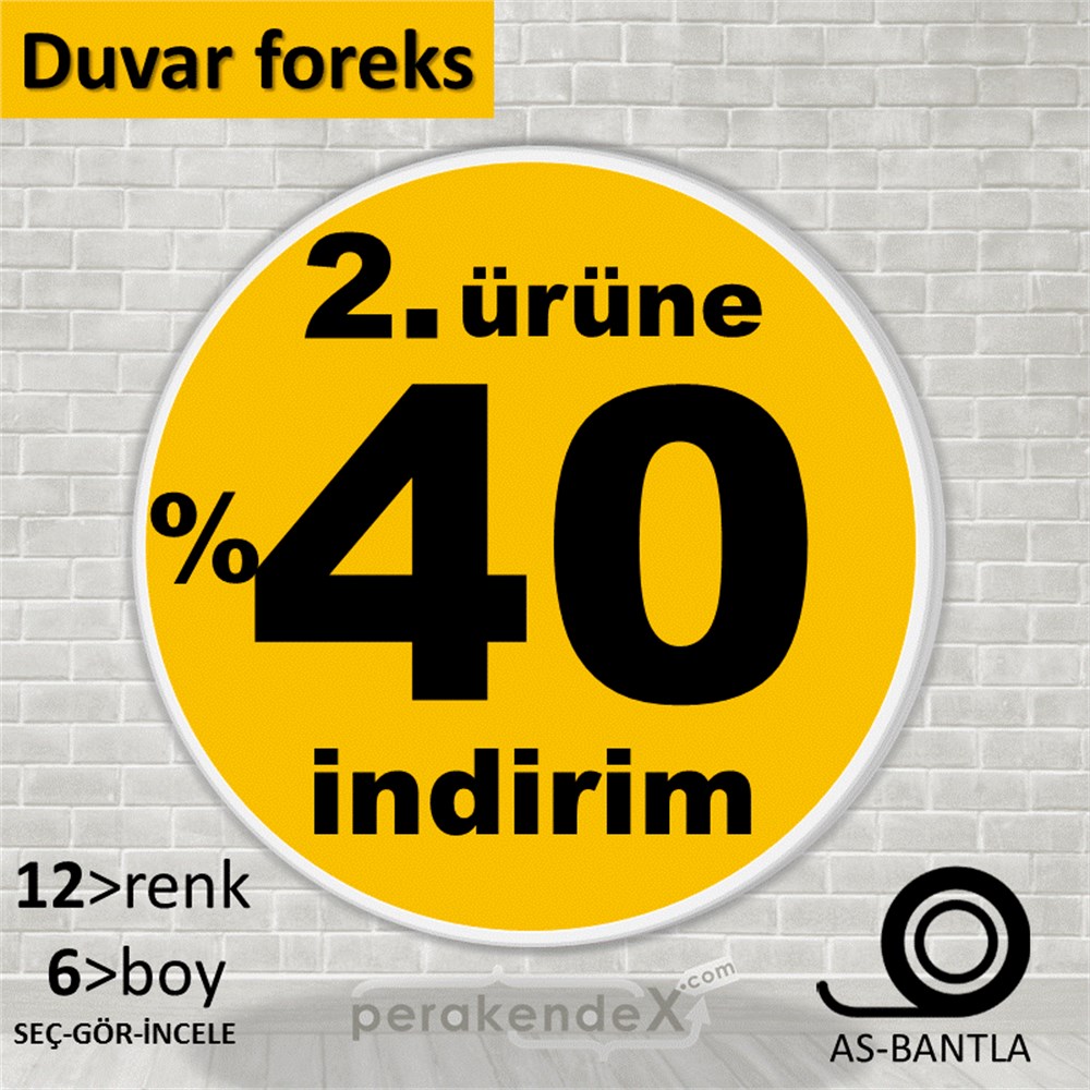 2. ürüne yüzde 40 indirim SERT PLASTİK POSTER -oval,tek yön baskı