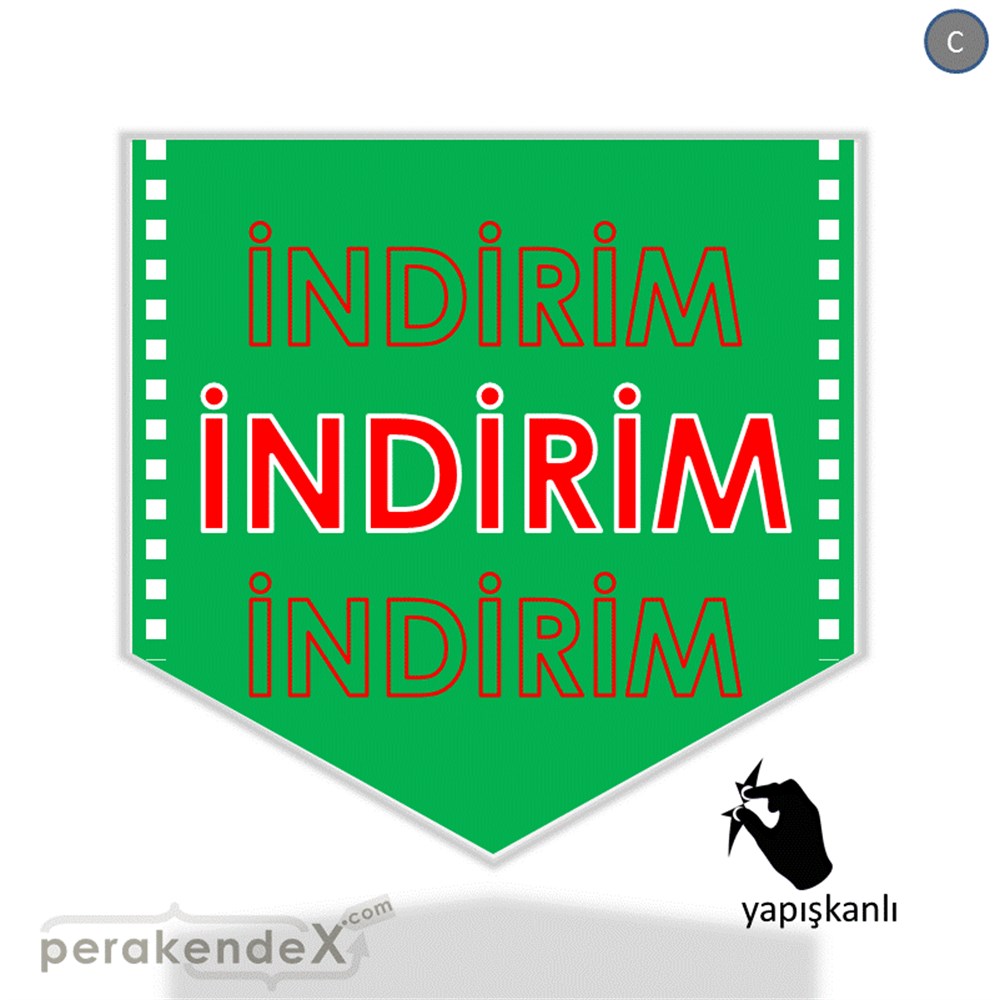 3X indirim- CAMA YAPIŞAN FOLYO -ok,tek yön baskı