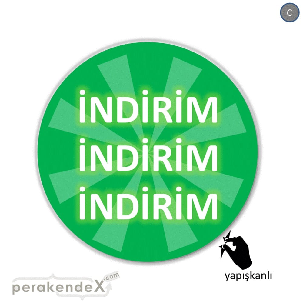 3X indirim CAMA YAPIŞAN FOLYO -oval,tek yön baskı
