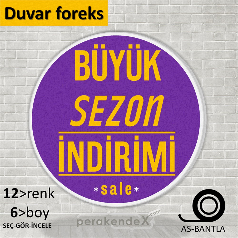 büyük sezon indirimi >sale SERT PLASTİK POSTER -oval,tek yön baskı