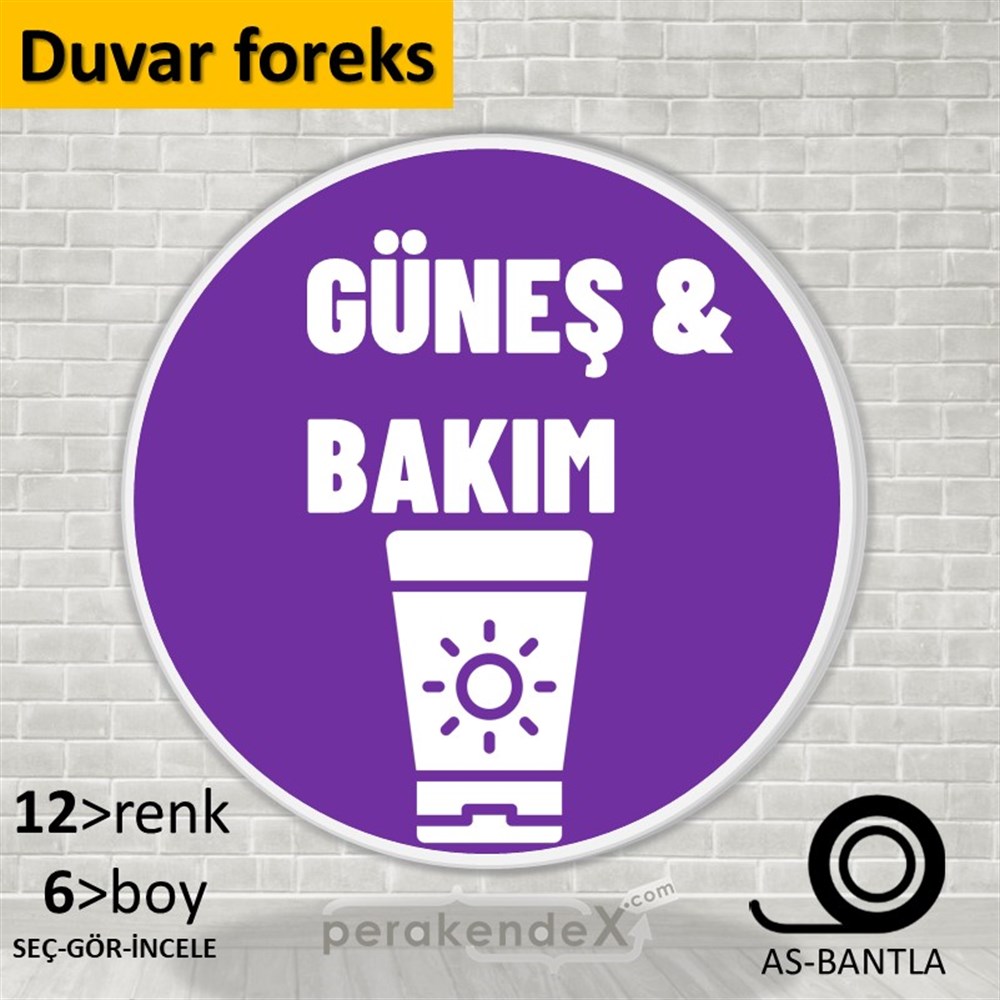 Güneş Bakım Ürün Çeşitleri SERT PLASTİK POSTER,  AFİŞ -oval,tek yön baskısert plastik poster,  afiş