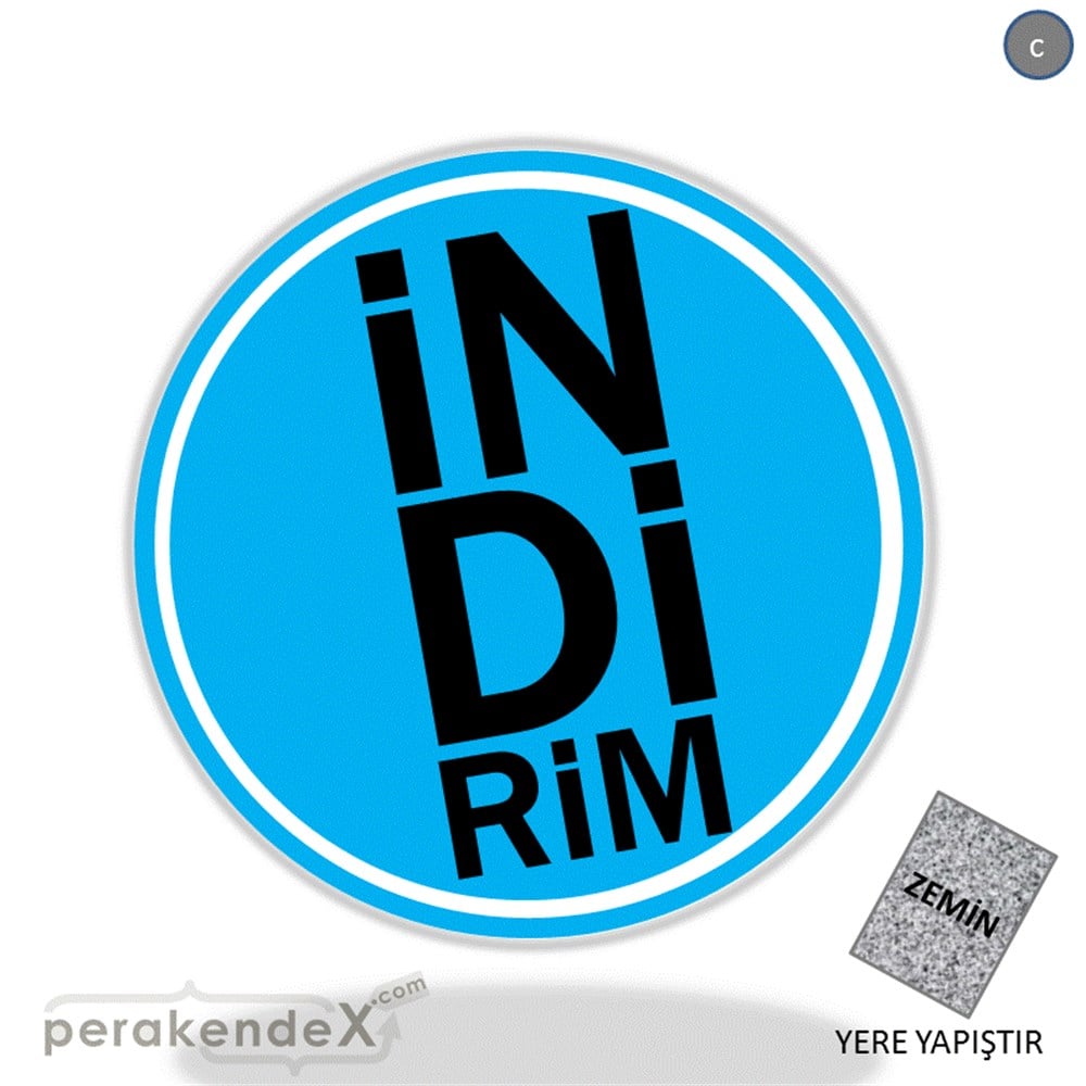 heceli indirim YER ZEMİNE YAPIŞIR -oval,tek yön baskı