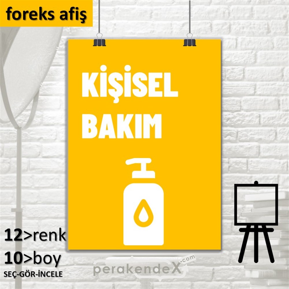 Kişisel Bakım Ürün Yazısı SERT PLASTİK POSTER,  AFİŞ -dikdörtgen,tek yön baskısert plastik poster,  afiş