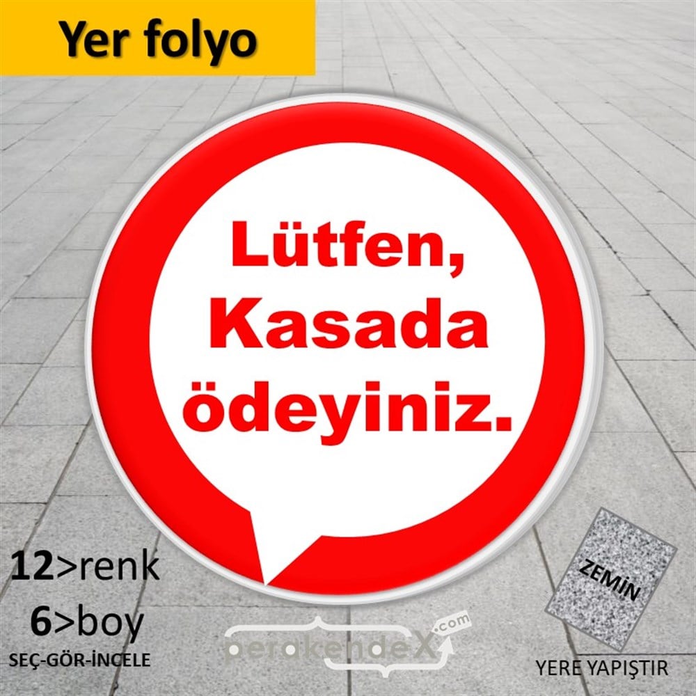 Lütfen Kasada Ödeyiniz YER - ZEMİN FOLYO,  VİNİL -oval,tek yön baskıyer - zemin folyo,  vinil