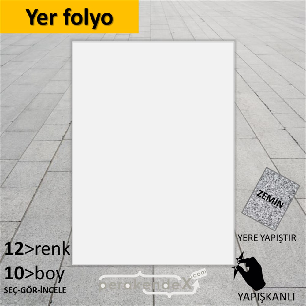 Sen Tasarla Biz Düzenler Onay Alır Göndeririz. YER - ZEMİN FOLYO,  VİNİL -dikdörtgen,tek yön baskıyer - zemin folyo,  vinil