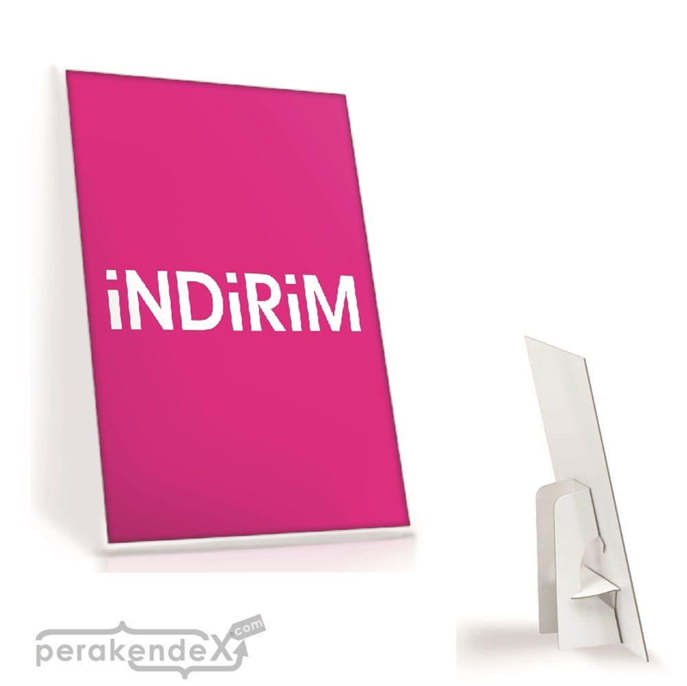 standart indirim AYAKLI REKLAM PANOSU -dikdörtgen,tek yön baskı