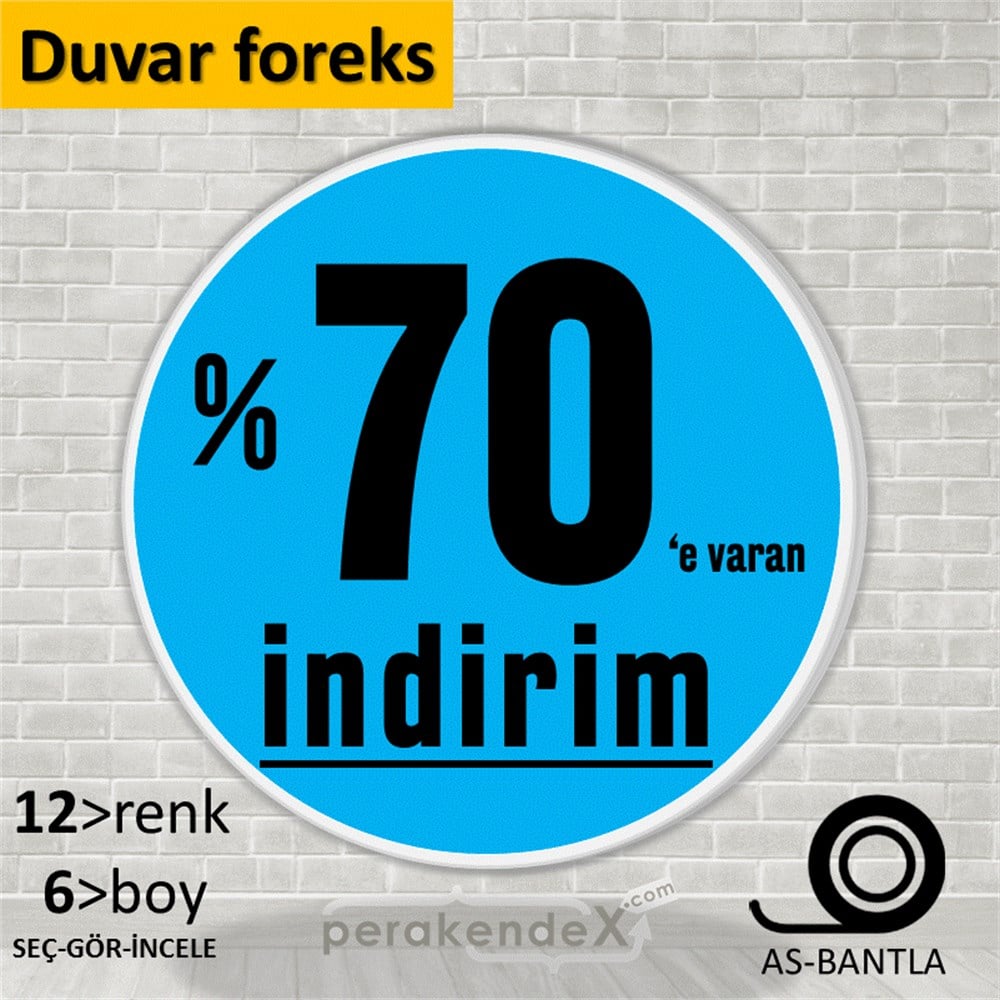 yüzde 70 e varan indirim SERT PLASTİK POSTER -oval,tek yön baskı