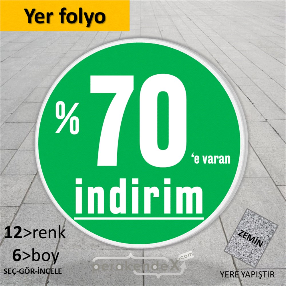 yüzde 70 e varan indirim YER ZEMİNE YAPIŞIR -oval,tek yön baskı