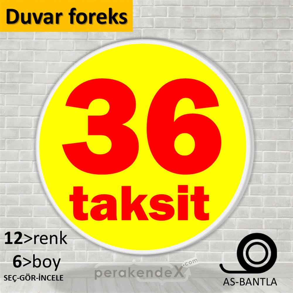36 Taksit SERT PLASTİK POSTER,  AFİŞ -oval,tek yön baskı