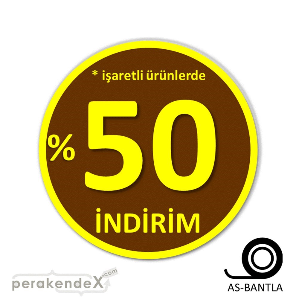 yüzde 50 ye varan indirim SERT PLASTİK POSTER -oval,tek yön baskı