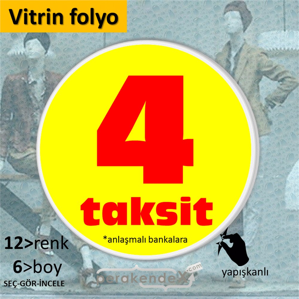 anlaşmalı bankalara 4 taksit CAMA YAPIŞAN FOLYO -oval,tek yön baskı