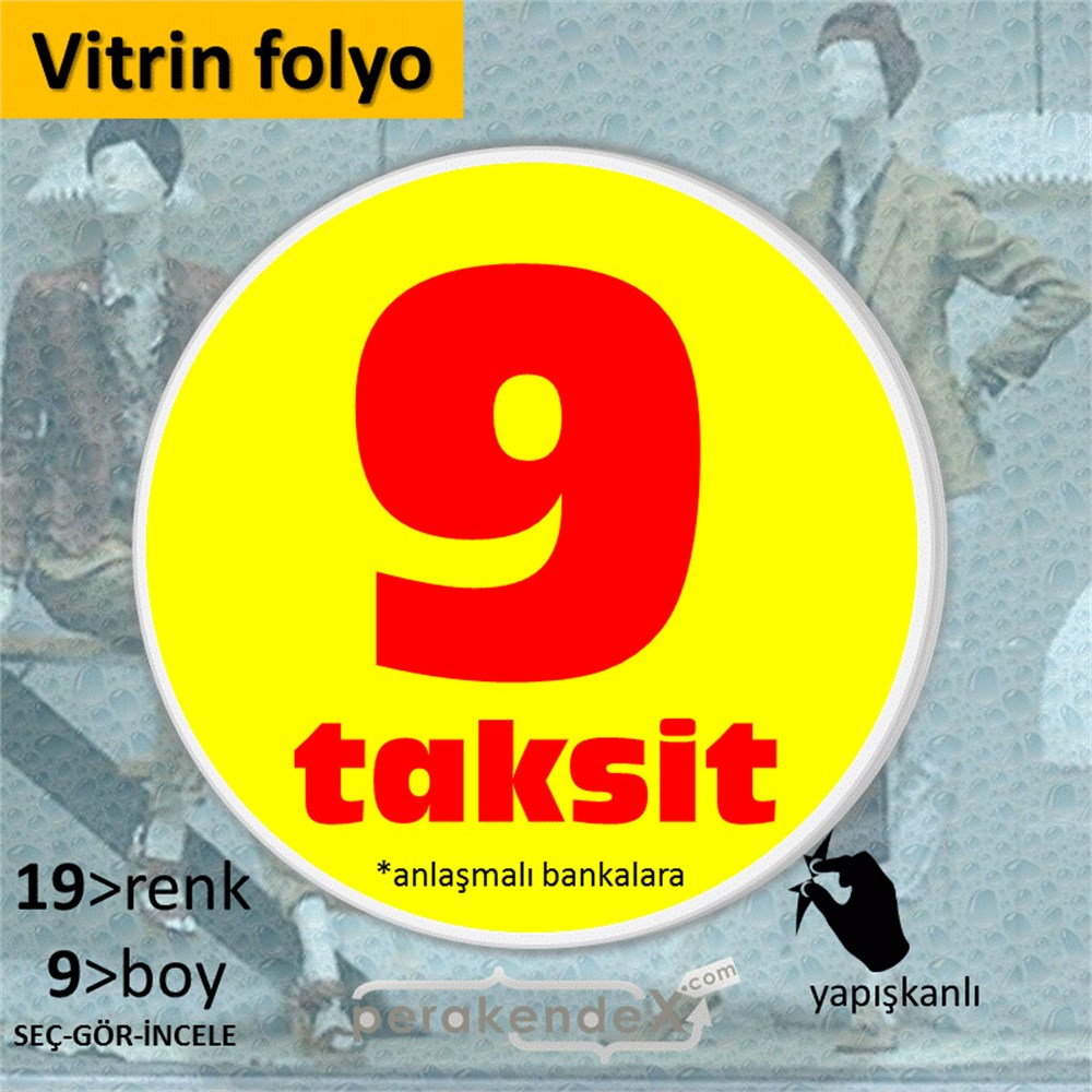 anlaşmalı bankalara 9 taksit CAMA YAPIŞAN FOLYO -oval,tek yön baskı