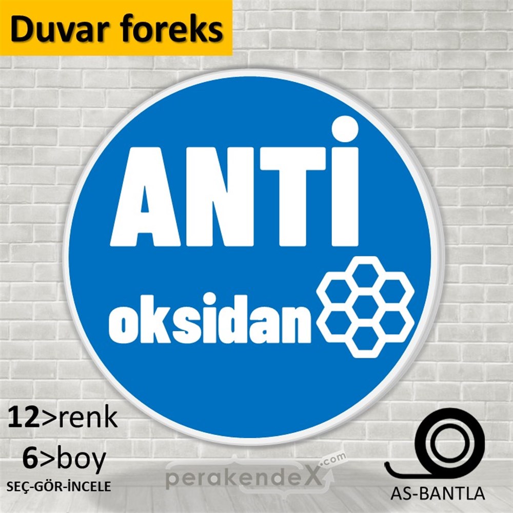 Antioksidan Yazısı SERT PLASTİK POSTER,  AFİŞ -oval,tek yön baskısert plastik poster,  afiş