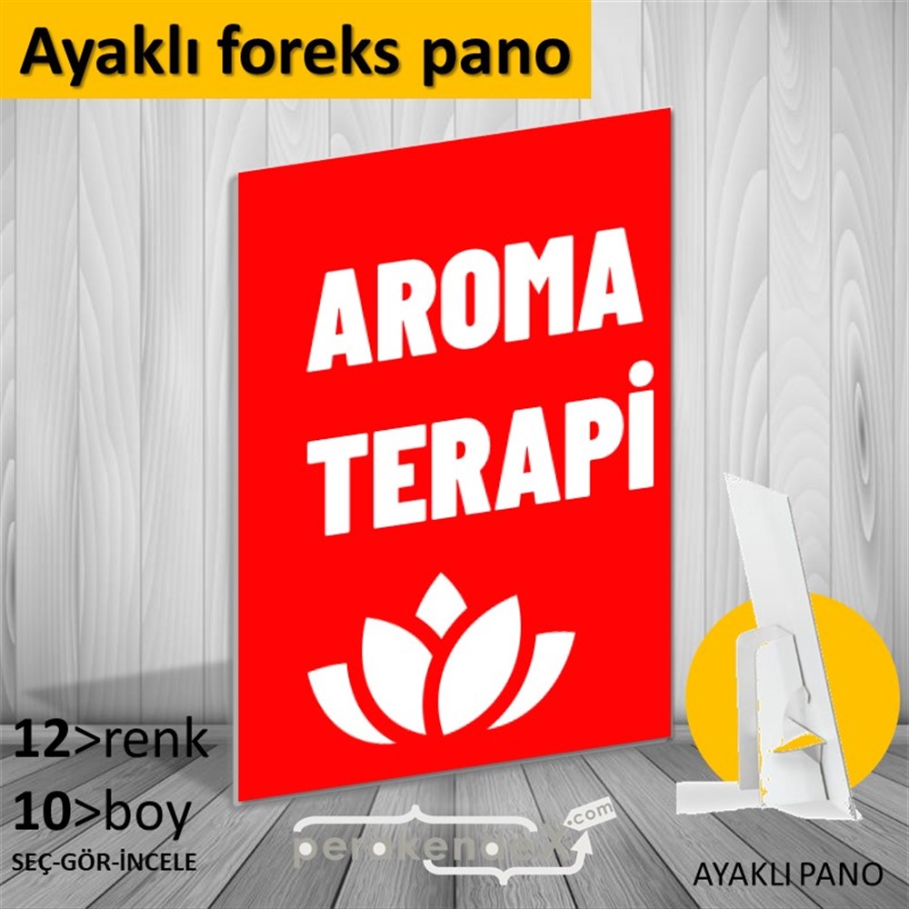 Aroma Terapi Ürünleri KARTON AYAKLI POSTER,  PANO -dikdörtgen,tek yön baskıkarton ayaklı poster,  pano