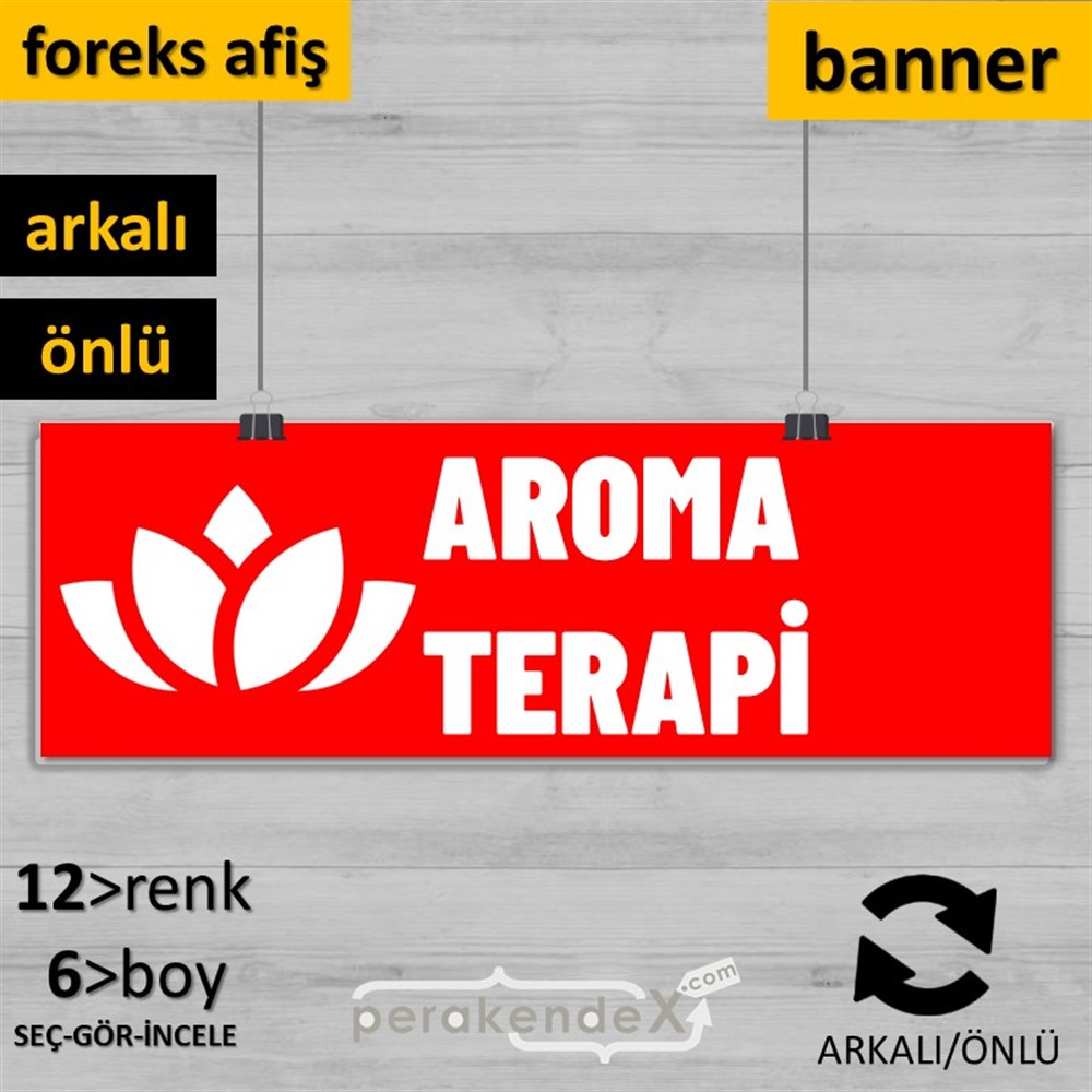 Aroma Terapi Ürünleri SERT PLASTİK POSTER,  AFİŞ (BANNER) -dikdörtgen,çift yön baskısert plastik poster,  afiş