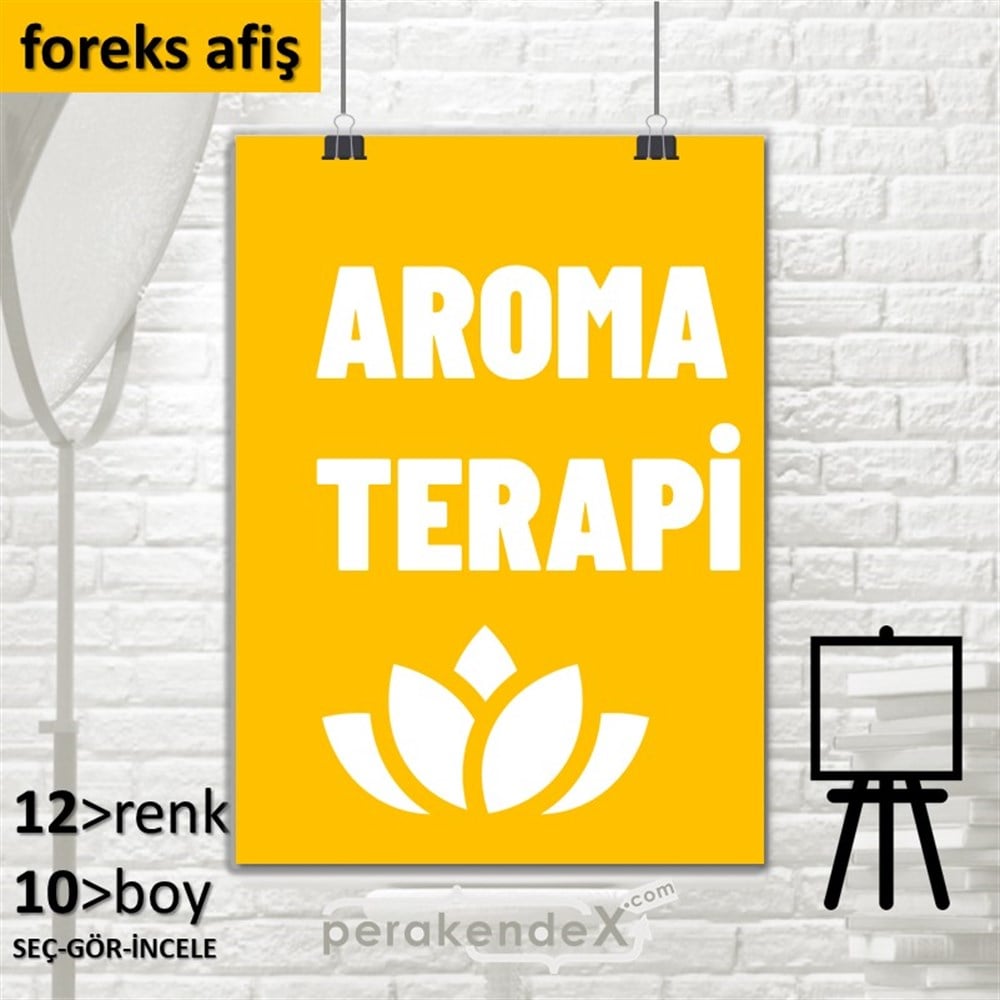 Aroma Terapi Ürünleri SERT PLASTİK POSTER,  AFİŞ -dikdörtgen,tek yön baskısert plastik poster,  afiş