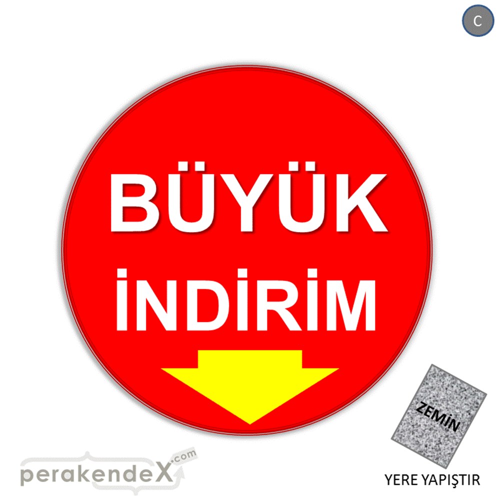 büyük indirim YER ZEMİNE YAPIŞIR -oval,tek yön baskı