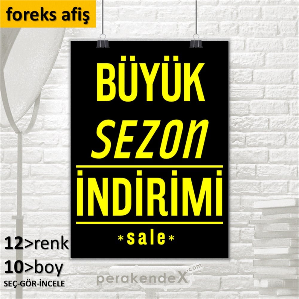 büyük sezon indirimi >sale SERT PLASTİK POSTER -dikdörtgen,tek yön baskı