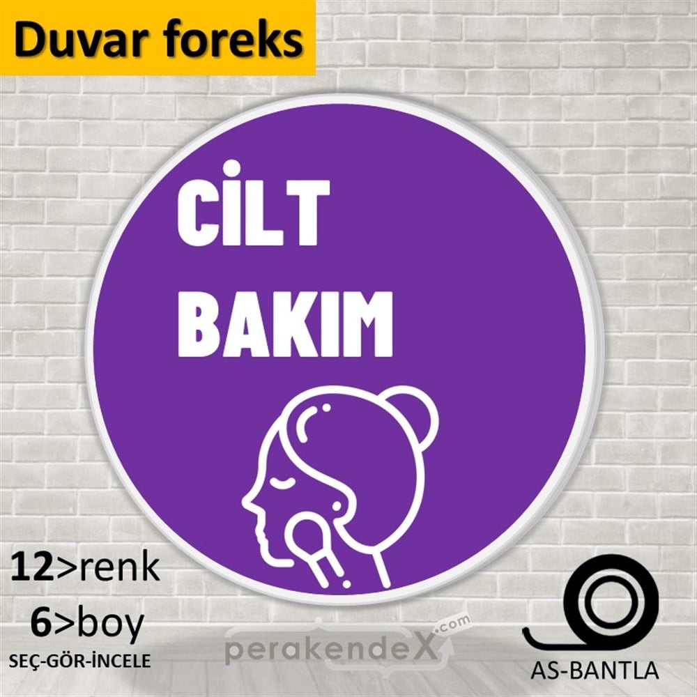 Cilt Bakım Ürün Çeşitleri SERT PLASTİK POSTER,  AFİŞ -oval,tek yön baskısert plastik poster,  afiş