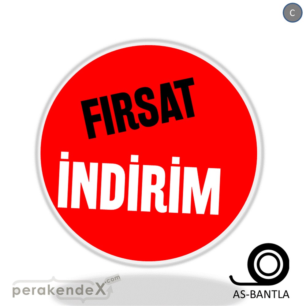 fırsat indirim SERT PLASTİK POSTER -oval,tek yön baskı