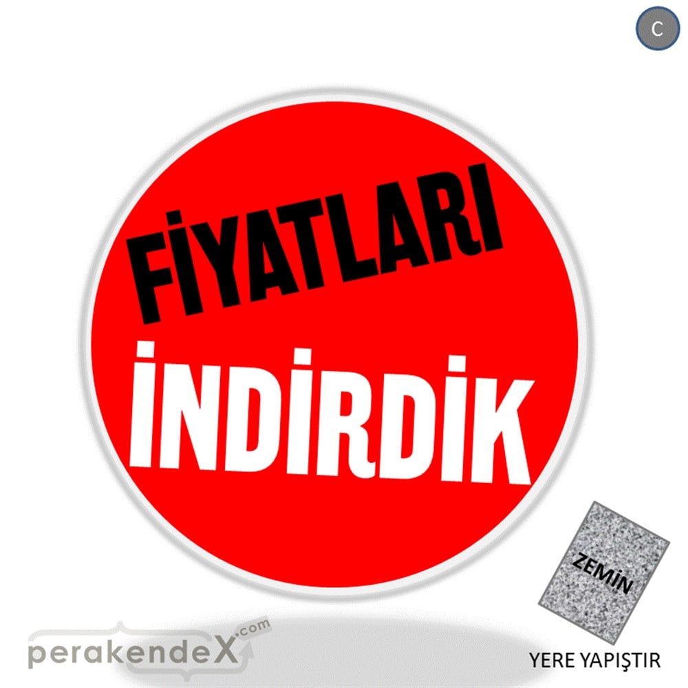 fiyatları indirdik YER ZEMİNE YAPIŞIR -oval,tek yön baskı