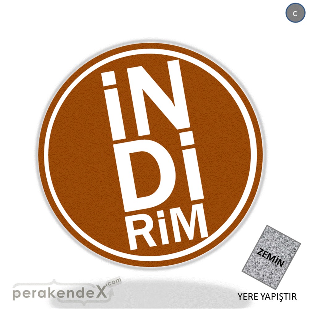 heceli indirim YER ZEMİNE YAPIŞIR -oval,tek yön baskı