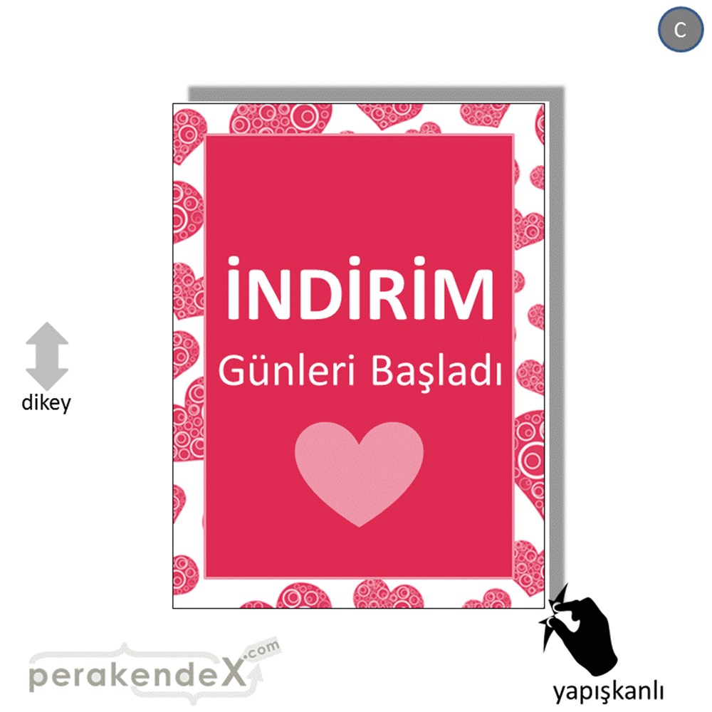indirim günleri başladı CAMA YAPIŞAN FOLYO -dikdörtgen,tek yön baskı