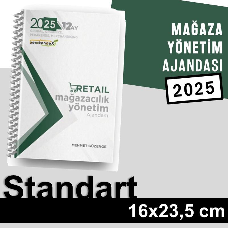 MAĞAZA YÖNETİM AJANDASI 2025 --xxx -Standart Boy - 12 AYLIK//MAĞAZA YÖNETİM AJANDASI