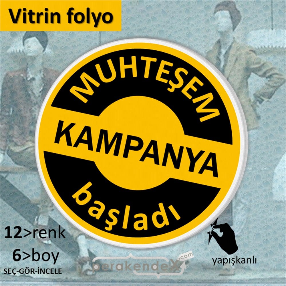 muhteşem kampanya başladı CAMA YAPIŞAN FOLYO -oval,tek yön baskı
