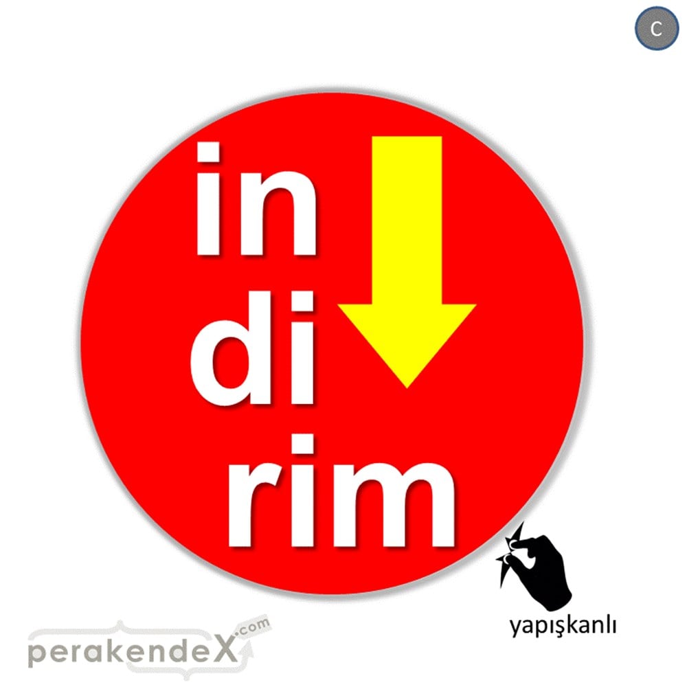 oklu>heceli indirim CAMA YAPIŞAN FOLYO -oval,tek yön baskı