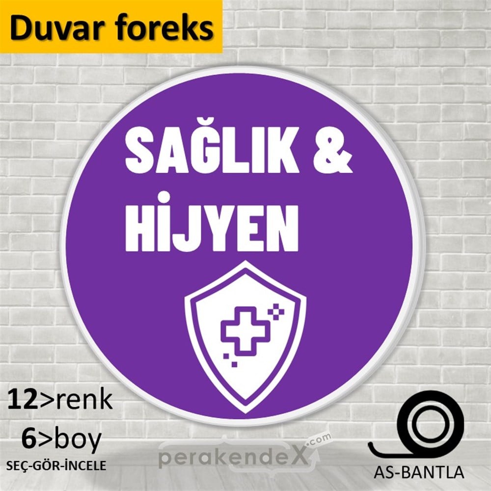 Sağlık Ve Hijyen Ürünleri SERT PLASTİK POSTER,  AFİŞ -oval,tek yön baskısert plastik poster,  afiş