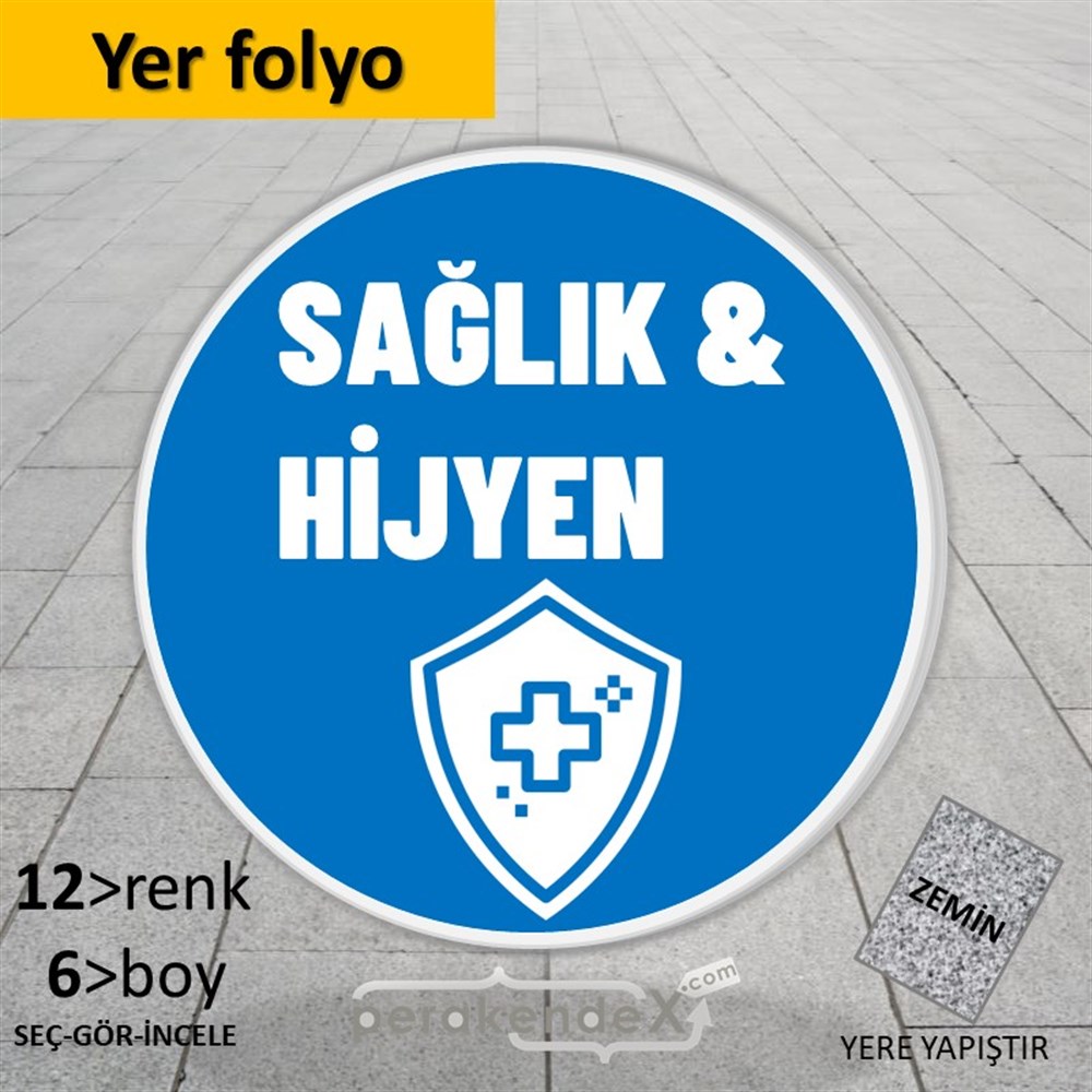 Sağlık Ve Hijyen Ürünleri YER - ZEMİN FOLYO,  VİNİL -oval,tek yön baskıyer - zemin folyo,  vinil