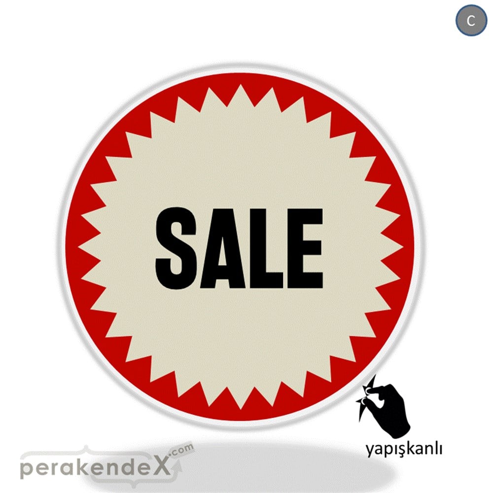 sale * CAMA YAPIŞAN FOLYO -oval,tek yön baskı