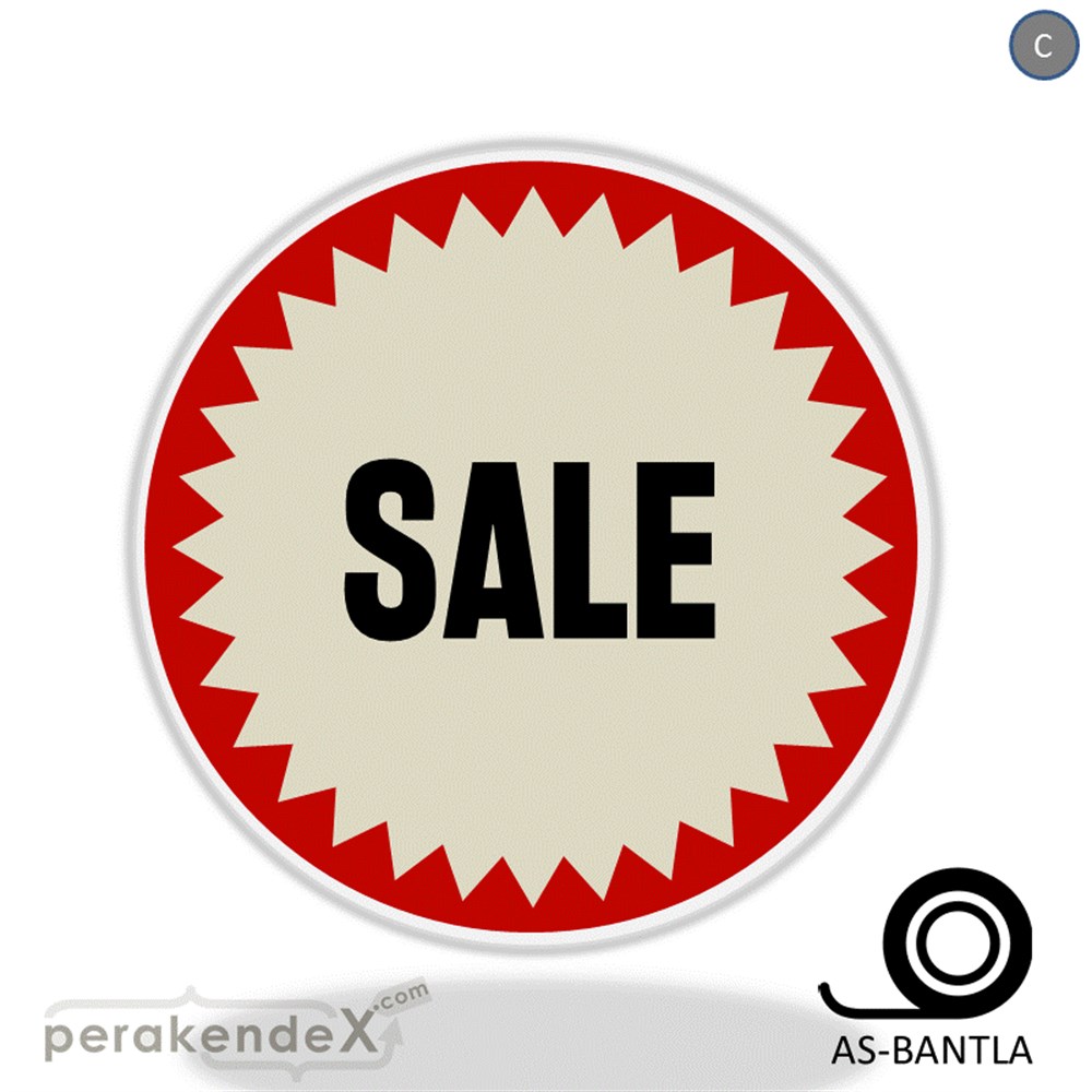 sale * SERT PLASTİK POSTER -oval,tek yön baskı