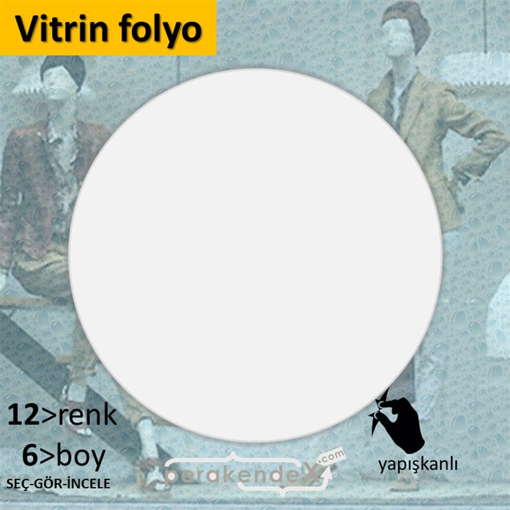 Sen Tasarla Biz Düzenler Onay Alır Göndeririz. VİTRİN - CAM FOLYO,  VİNİL -oval,tek yön baskıvitrin - cam folyo,  vinil