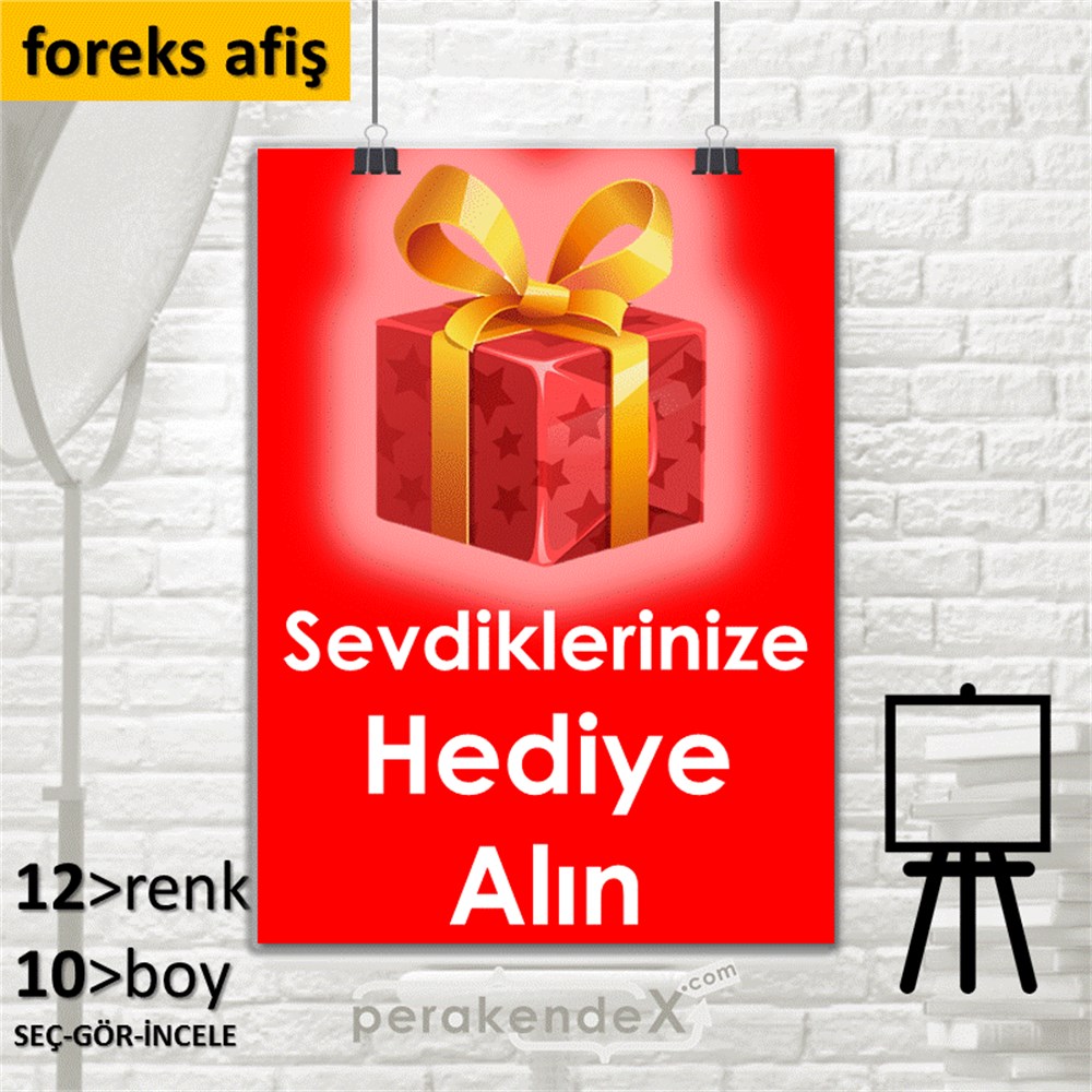 Sevdiklerinize Hediye Alın SERT PLASTİK POSTER,  AFİŞ -dikdörtgen,tek yön baskı